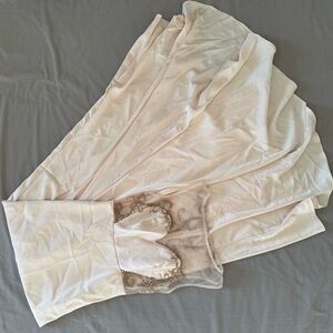 Chic Cream Evening Gown